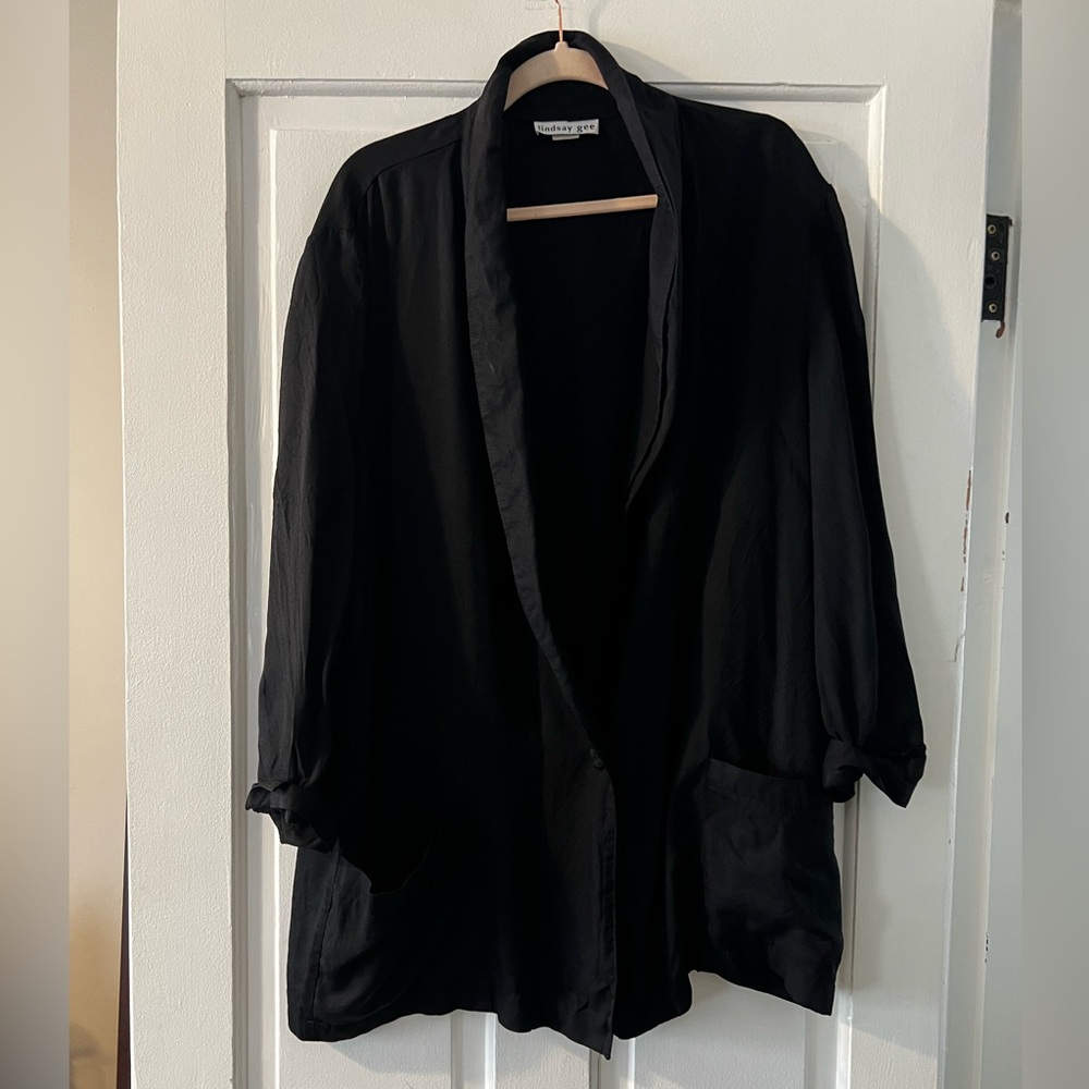 Vintage Lindsay Gee Black Blazer